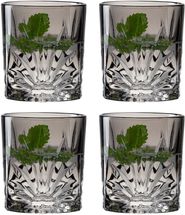 Leonardo Waterglazen Capri Grijs 220 ml - 4 Stuks