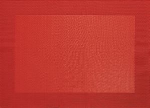 ASA Selection Placemat - PVC Colour - Rood - 46 x 33 cm