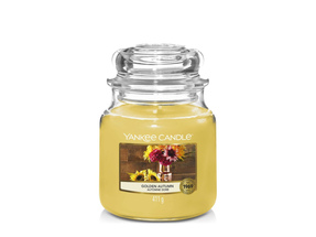 Yankee Candle Geurkaars Medium Golden Autumn - 13 cm / ø 11 cm