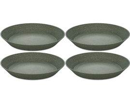 Koziol Diepe Borden Connect Grijs ø 24 cm - 4 Stuks