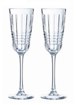 Cristal d'Arques champagneglazen Rendez-Vous 17 cl - 2 stuks