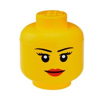 LEGO® Opbergbox Hoofd Girl ø 24 x 27.1 cm