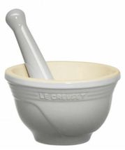 Le Creuset Vijzel met Stamper Mist Grey ø 12 cm