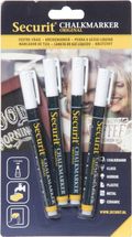 Securit Krijtstift 1-2 mm - 4 stuks