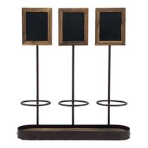 Securit Wijndisplay voor 3 flessen