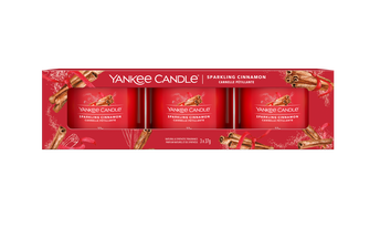 Yankee Candle Giftset Sparkling Cinnamon - 3 Stuks