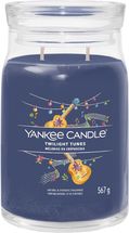 Yankee Candle Geurkaars Large - met 2 lonten - Twilight Tunes - 16 cm / ø 9 cm