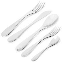 Alessi Eat.It 5-delige bestekset WA10S5 door Wiel Arets