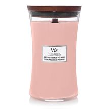 WoodWick Kaars Large Pressed Blooms &amp; Patchouli