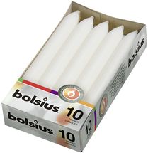 Bolsius Dinerkaarsen Wit 17 cm - 10 Stuks