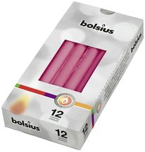 Bolsius Gotische Kaarsen Fuchsia 24.5 cm - 12 Stuks