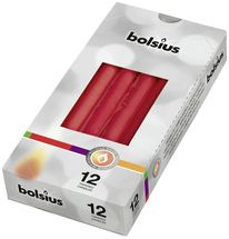 Bolsius Gotische Kaarsen Rood 24.5 cm - 12 Stuks
