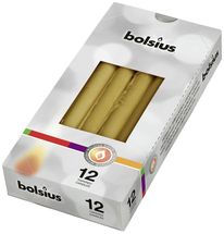 Bolsius Gotische Kaarsen Goud 24.5 cm - 12 Stuks