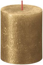 Bolsius Stompkaars Shimmer Gold - 8 cm / ø 7 cm