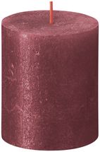 Bolsius Stompkaars Shimmer Red - 8 cm / ø 7 cm
