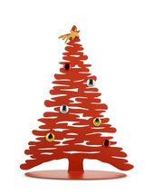 Alessi Kerstboom Bark - BM06 R - Rood - 45 cm - door Michael Boucquillon &amp; Donia Maaoui
