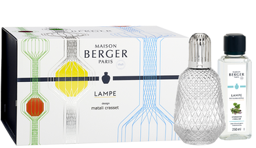 Lampe Berger Giftset Matali Crasset Transparant Eternal Sap