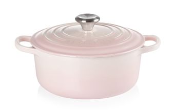 Le Creuset Braadpan Signature Shell Pink - ø 24 cm / 4.2 Liter