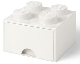 LEGO® Opbergbox met Lade Wit 25 x 25 x 18 cm