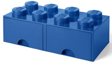 LEGO® Opbergbox met Lades Blauw 50 x 25 x 18 cm