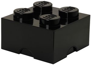 LEGO® Opbergbox Zwart 25 x 25 x 18 cm