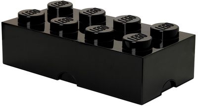 LEGO® Opbergbox Zwart 50 x 25 x 18 cm