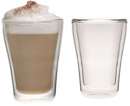 Leonardo Duo dubbelwandig latte macchiato glas 35cl - 2 stuks