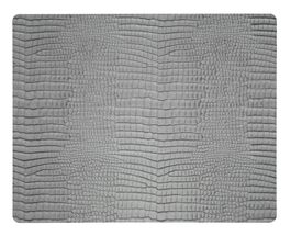 linddna_placemat_leer_croco_zilver_zwart