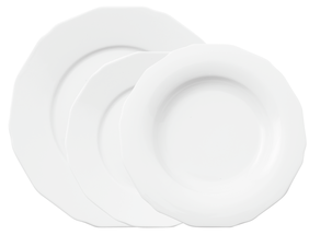 Arthur Krupp Serviesset Garden - White 12-Delig
