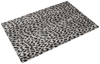 Arthur Krupp Placemat Tiger Pearl - Silver - 45 x 30 cm - 6 Stuks