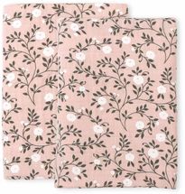 A Little Lovely Company Hydrofiele Doek - Bloesem - Dusty Pink - 2 Stuks