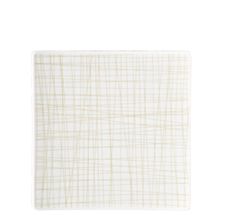 Rosenthal Mesh gebaksbordje 17x17cm - line cream