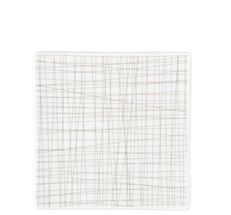 Rosenthal Mesh gebaksbordje 17x17cm - line walnut