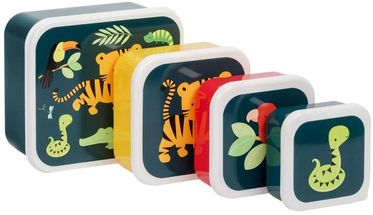 A Little Lovely Company Lunchset - Jungle Tijger