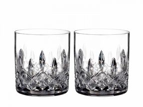 Waterford Lismore Connoisseur Whiskyglas - straight sided - set van 2