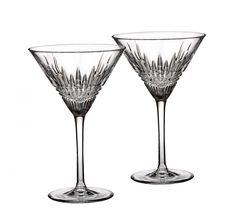 Waterford Lismore Diamond Martiniglas - set van 2