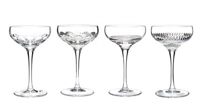 Waterford Mixology Champagne coupe - helder - set van 4