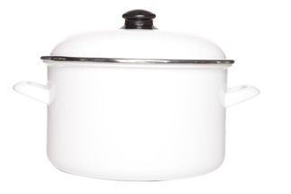 Cosy &amp; Trendy Braadpan Wit - ø 24 cm / 6 Liter