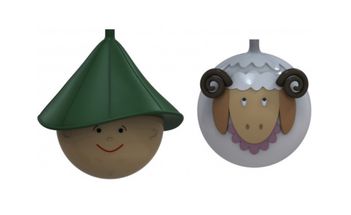 Alessi Kerstballen Set 2-Delig
