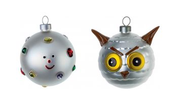 Alessi Kerstballen Set 2-Delig