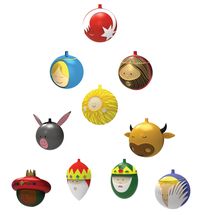 Alessi Kerstballen Set