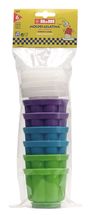CasaLupo Puddingvormpjes met deksel ø 7.3 cm - 6 Stuks