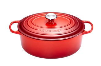 Le Creuset Braadpan Ovaal Signature Kersenrood - ø 27 cm / 4.1 Liter