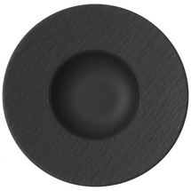 Villeroy &amp; Boch Manufacture Rock pastabord ø 29cm - zwart