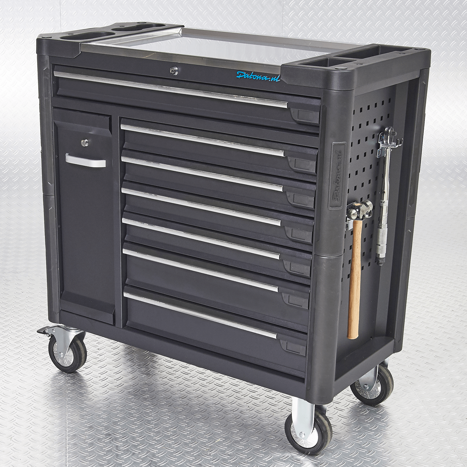"tech line" Gereedschapswagen met deur 100 cm 3