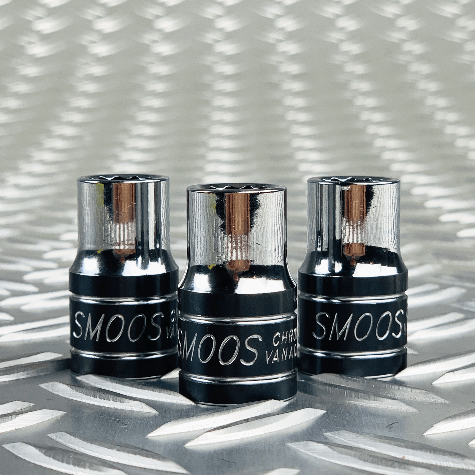 Losse Engelse 12-kants dop 1/2 inch 1/2 opname - 3 stuks 1