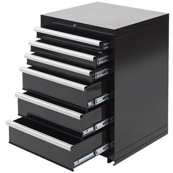 Werkplaatskasten set PRO XL - Zwart 6