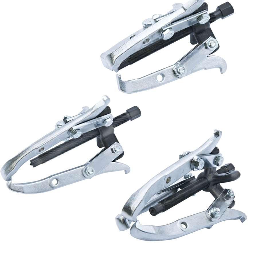 3-delige poelietrekkerset 3 armig 1