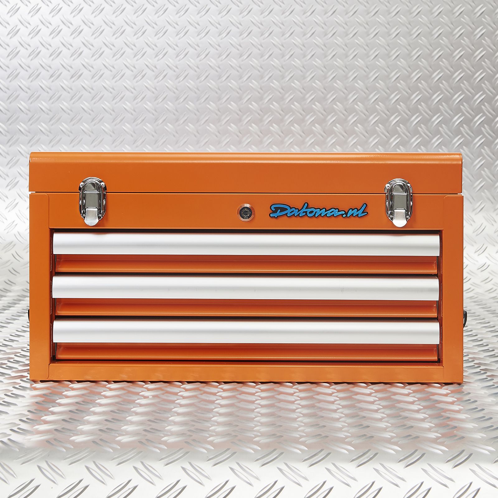 Oranje toolbox recht