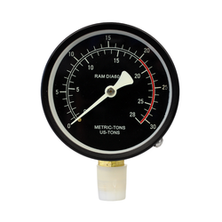 Manometer 30 bar voor 20 ton werkplaatspers (DT-56206) 1
